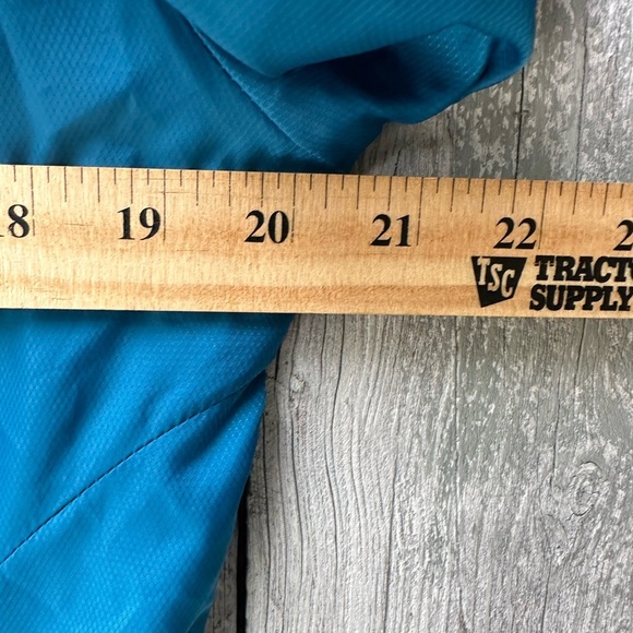 Women’s Vintage ASICS Windbreaker Jacket GT-Series1993 On Arm Size Medium Blue - Picture 7 of 11